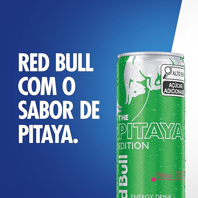 Pack de 24 Latas Red Bull Energético, Pitaya, 250ml