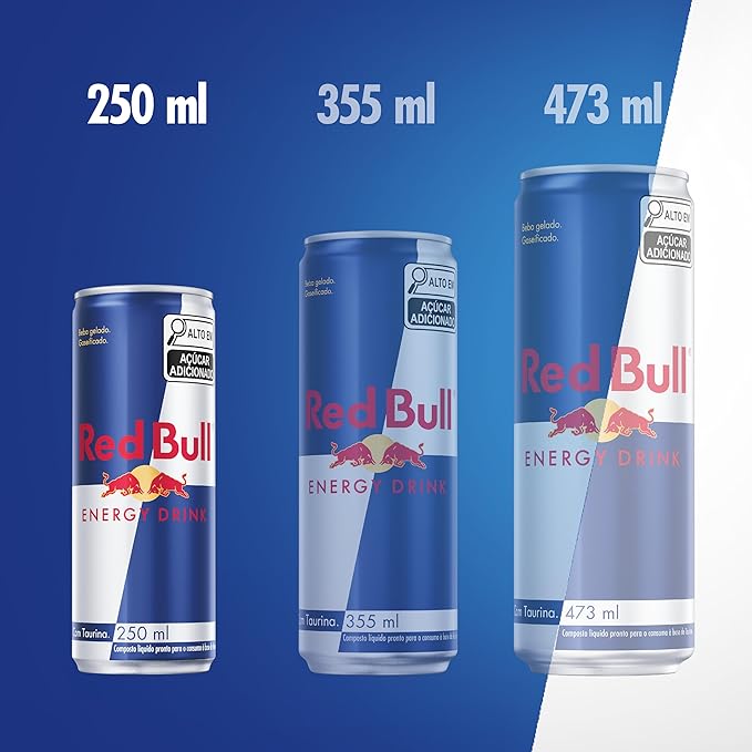 Energético Red Bull Energy Drink, 250ml (24 latas)