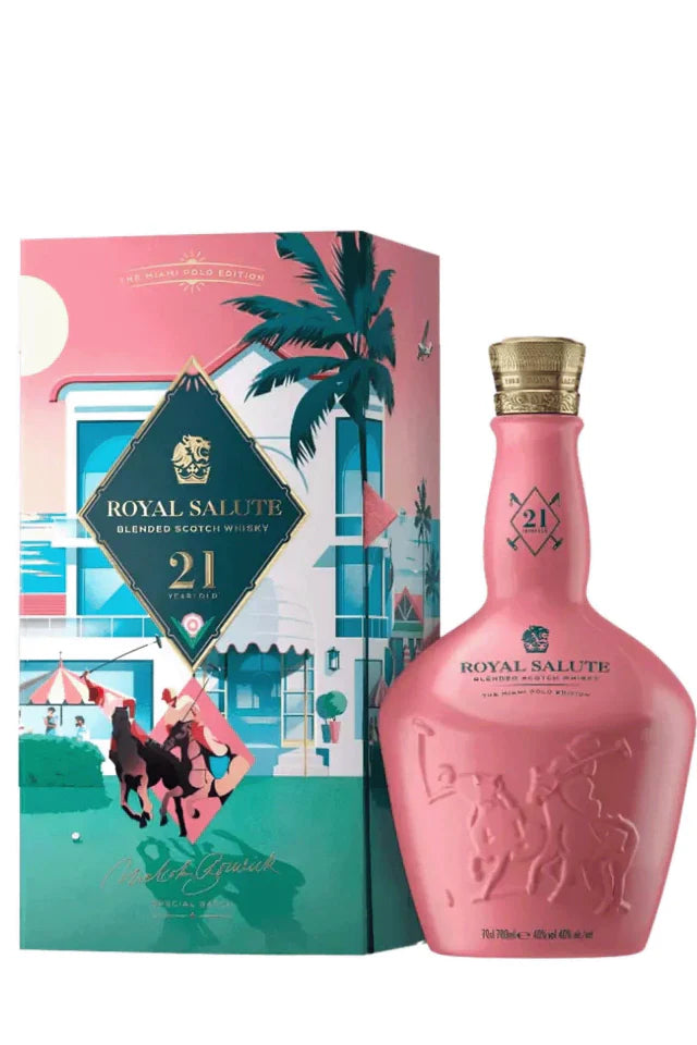 Whisky Royal Salute The Polo Edition Miami 700ml