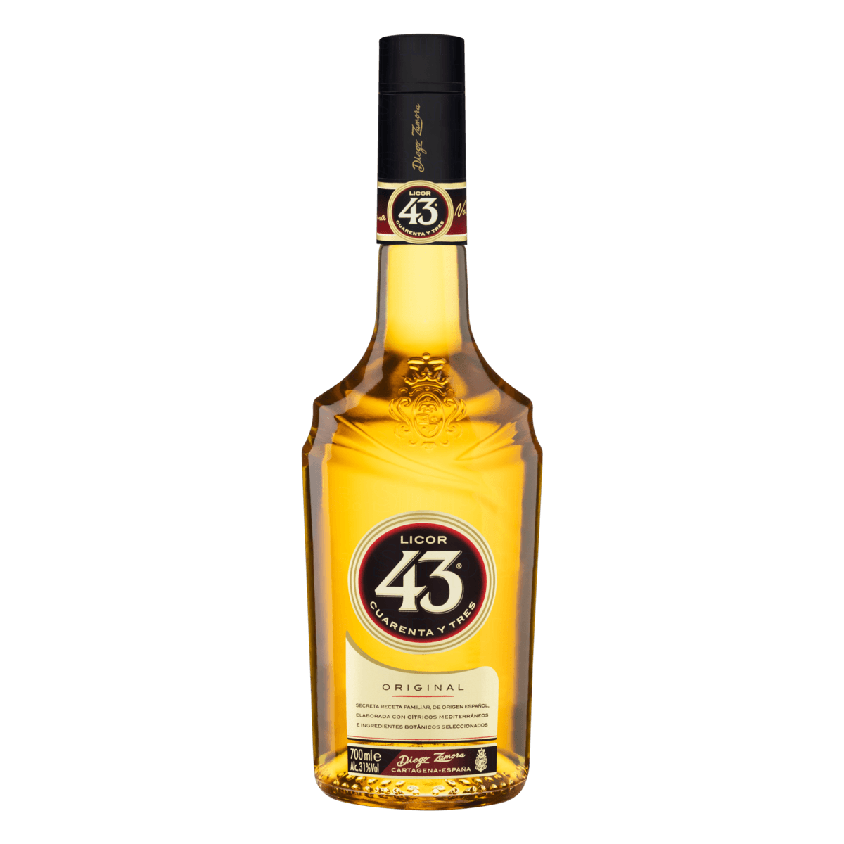 Licor 43 Diego Zamora 700ml + Copo Balon